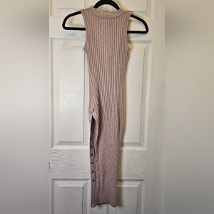 Hera Collection Ribbed Sweater Dress